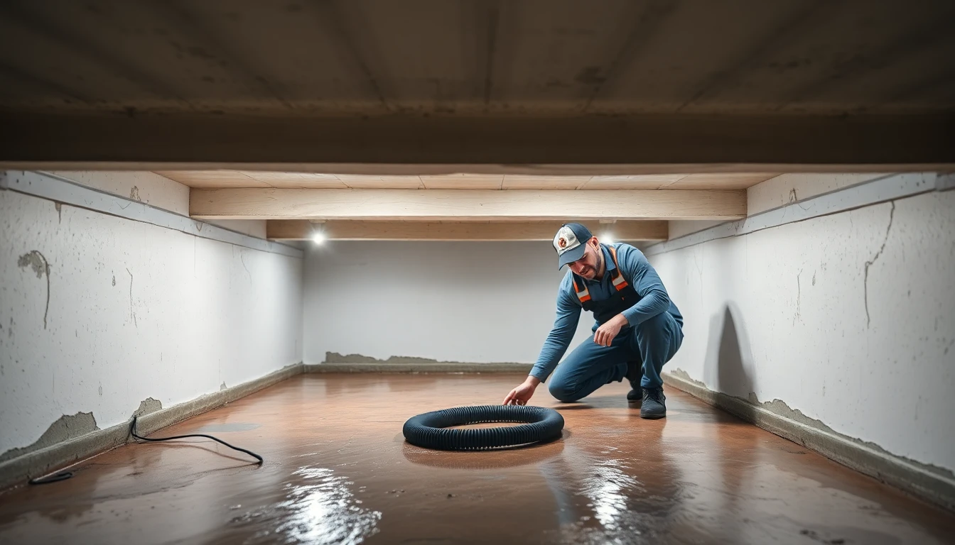 Crawl Space Water Damage Repair