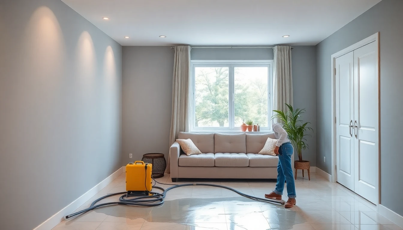 Residential Water Damage Restoration